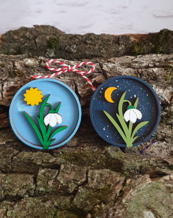 Martisor - Martisor ghiocel 3D