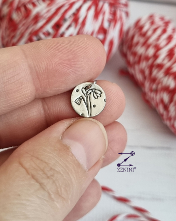 Martisor ghiocel din argint [2]
