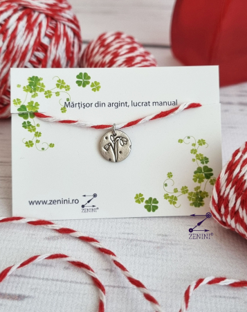 Martisor ghiocel din argint [5]