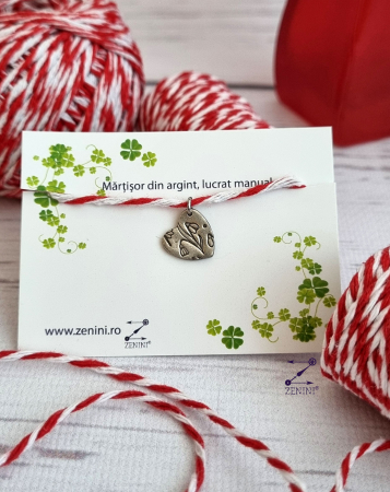 Martisor ghiocel din argint [6]