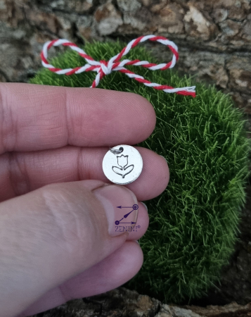 MARTISOR - Martisor lalea din argint