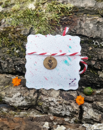 Martisor lalea din bronz [2]