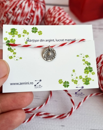 Martisor papadie din argint [2]