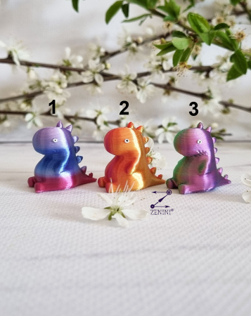 Marturie botez dinozaur printat 3D, cu eticheta personalizata [1]