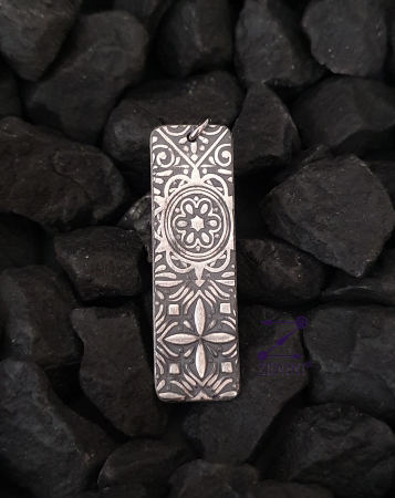 Medalion argint cu model oriental