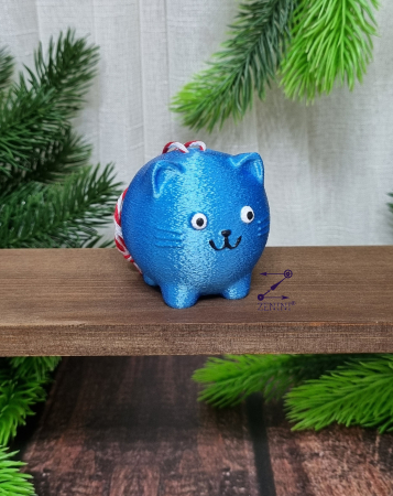 Ornament brad pisica dolofana printata 3D [4]