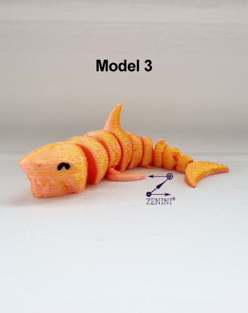 Rechin 3D - jucarie articulata [3]