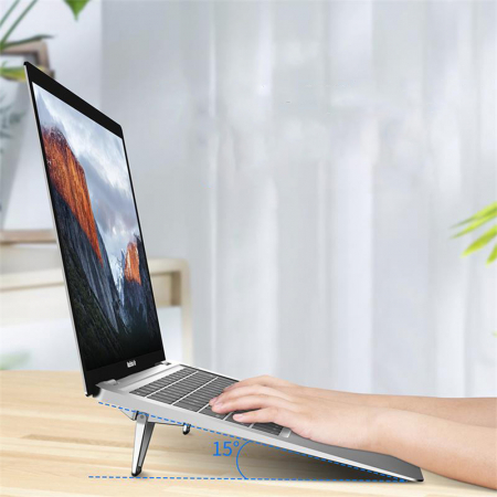 Suport Laptop, Zenix, SL-4, pliabil, aluminiu, pana la 17 inch [3]