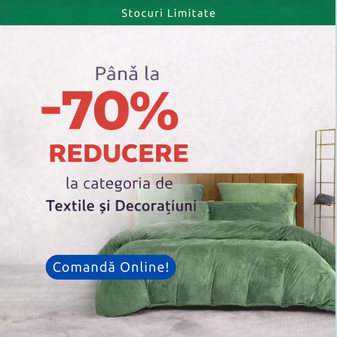 Reduceri Textile si Decoratiuni