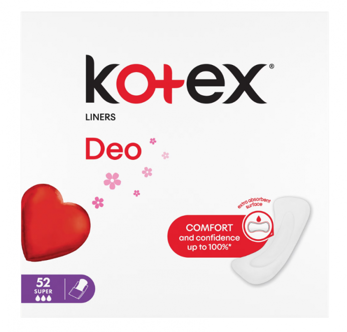 Absorbante zilnice Kotex Super Deo, 52 buc [2]