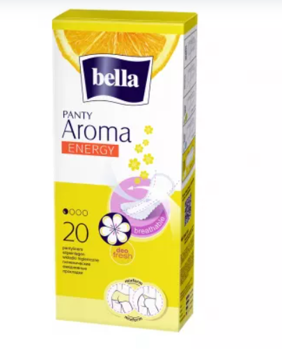 Absorbante Bella Panty Aroma Energy, 20 bucati