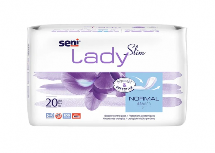 Absorbante pentru incontinenta Seni Lady Normal Slim, 20 bucati, Seni