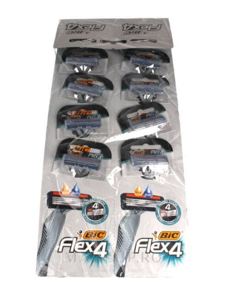 Aparat de ras BIC Flex4, Barbati, 10 buc [3]