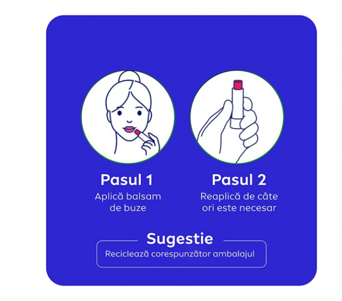 Balsam de buze Nivea Lip Care Original, 4.8 g [5]