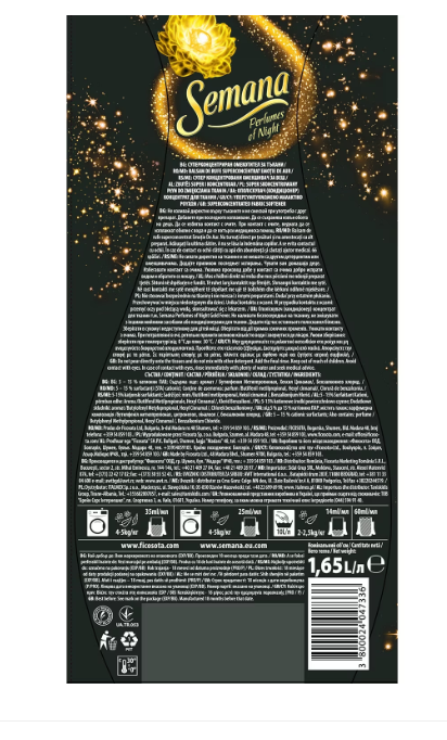 Balsam de rufe Superconcentrat Semana Perfumes of Night Gold Fever, 66 spalari, 1.65l [2]