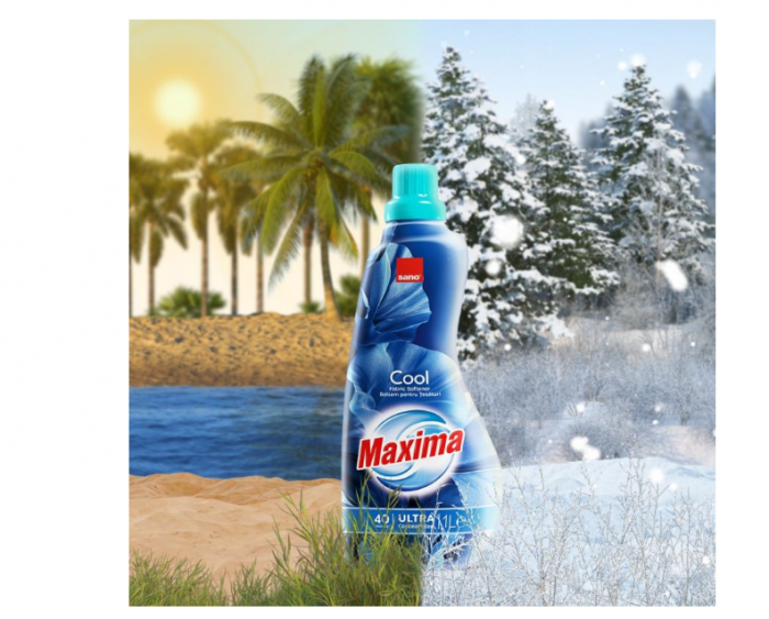 Balsam de rufe, Sano Maxima Cool, 1 L, 40 spalari [3]