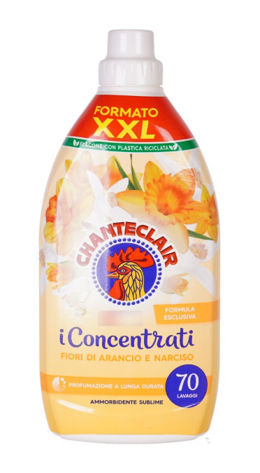 Balsam rufe concentrat, Chante Clair, Portocale, 1.4 L, 70 spalari