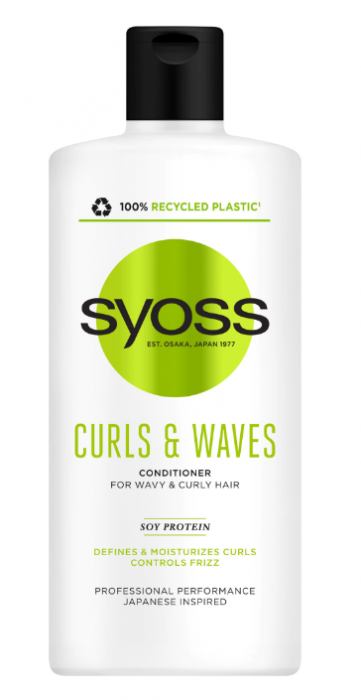 Balsam Syoss CurlsWaves pentru par ondulat, 440 ml