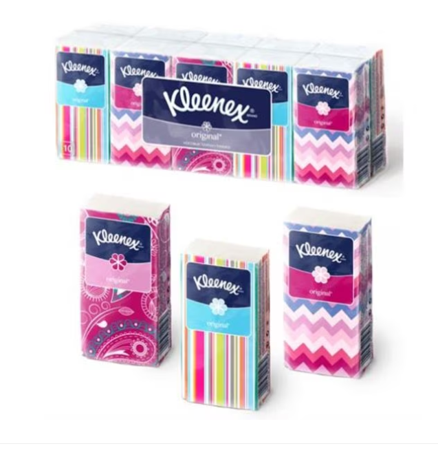 Batiste igienice uscate Kleenex HNK Original, 10 pachete cu 10 batiste [2]