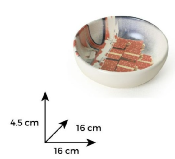 Bol ceramica decor "Cadouri" 16 cm - CR005 [2]