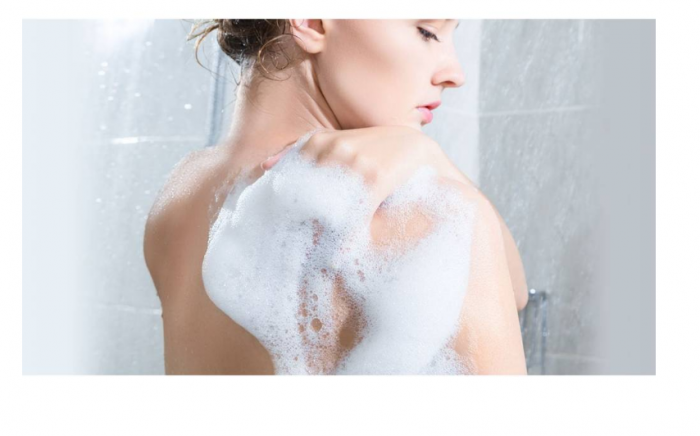 Burete baie exfoliant pentru masaj Wei [5]