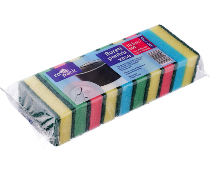 Bureti colorati pentru vase Ropack, 10 buc/set [2]