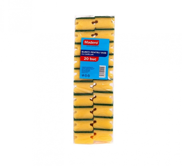 Bureti pentru vase cu caneluri, 90x60x40 mm, 20 buc./set [3]
