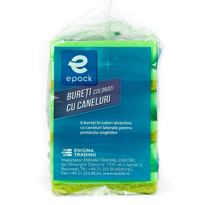 Bureti colorati pentru vase cu caneluri Epack, 6 buc/set [3]