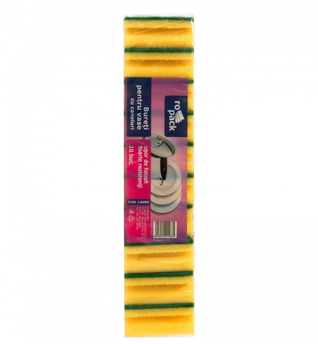 Bureti colorati pentru vase Ropack, 10 buc/set [2]