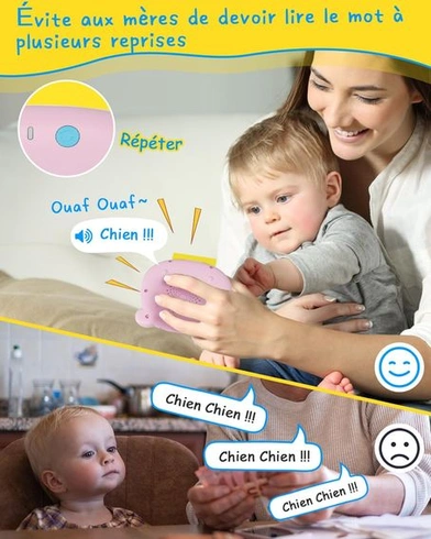 Carduri Vorbitoare Montessori pentru Copii 2–6 Ani – 255 Carti Educationale pentru Invatare Limbaj si Vocabular, Joc Interactiv Fara Ecran [3]