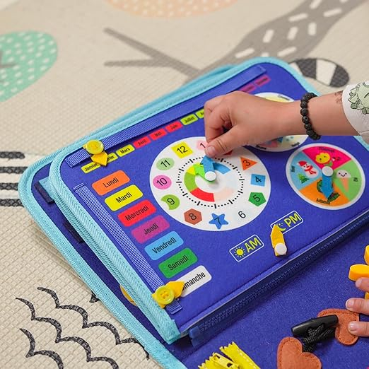 Tabla interactivă Montessori 8 în 1, Educ & Sense, mobilă, aplicație augmentată, siguranță garantată, 5 ani, multicolor [7]