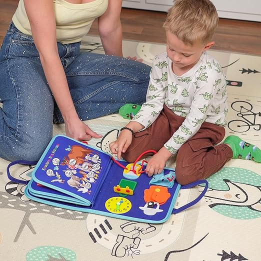 Tabla interactivă Montessori 8 în 1, Educ & Sense, mobilă, aplicație augmentată, siguranță garantată, 5 ani, multicolor [4]