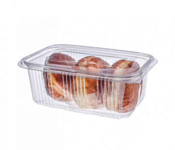Caserole dreptunghiulare cu capac 2000 ml, 90x230x170 mm, 100 buc./set [2]
