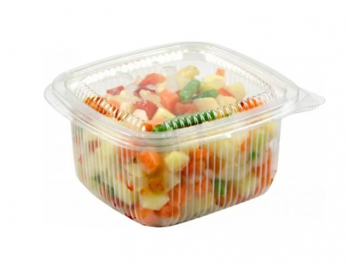 Caserole dreptunghiulare cu capac 250 ml, 45x120x110 mm, 100 buc./set [2]