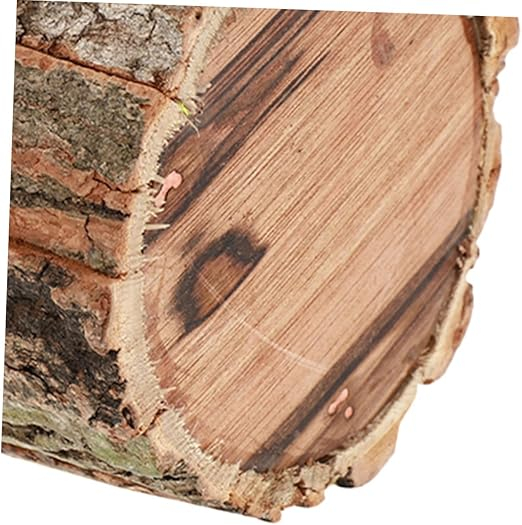 Set 3 ghivece din lemn impermeabile, aspect natural, pentru flori, decor casa si gradina [7]