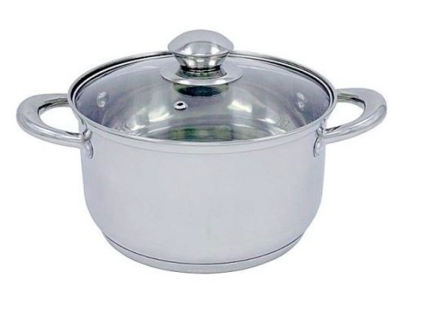 Cratita Bohmann din inox 18cm, cu capac yena, 2.2L