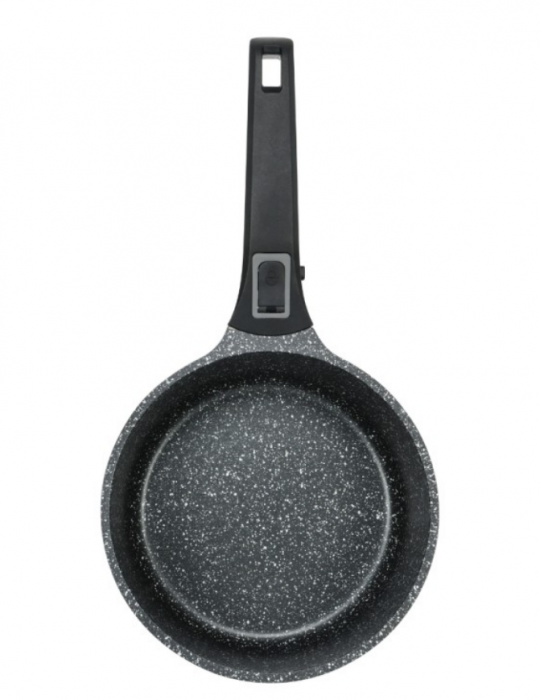 Cratita cu maner detasabil, 2.5litri, aluminiu turnat, Bohmann, suprafata antiaderenta, inclusiv inductie [2]