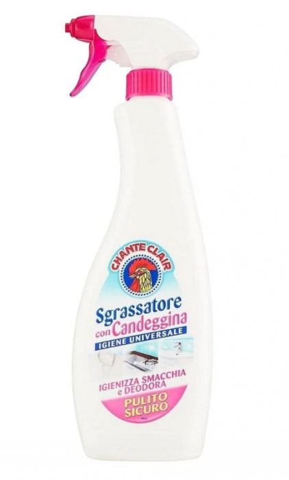 Degresant universal spray cu inalbitor Chanteclair Sgrassatore con Candeggina 625 ml [2]