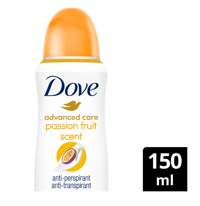 Deodorant Dove, antiperspirant Passion Fruit&Lemongrass 150ml [3]