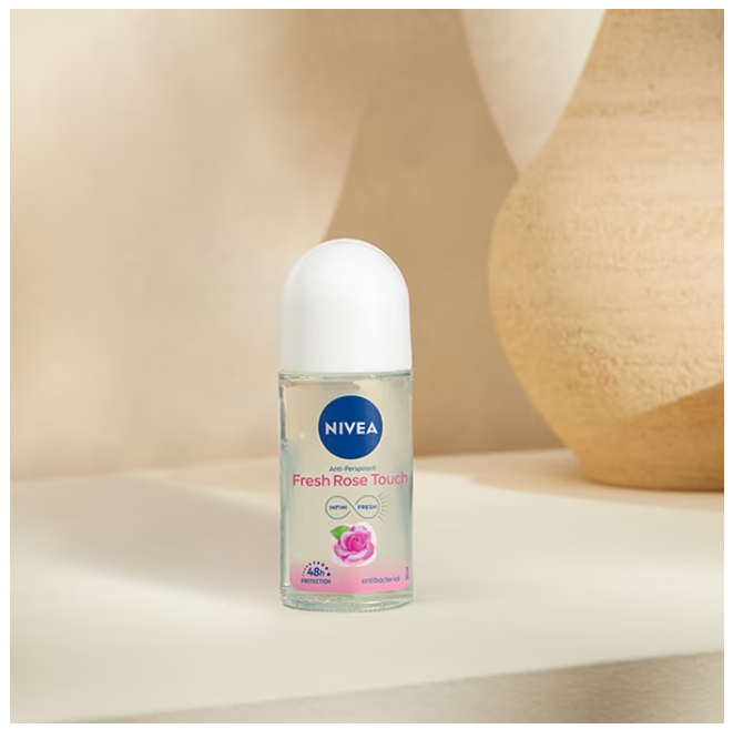 Deodorant roll-on Nivea Fresh Rose Touch, 50 ml [2]