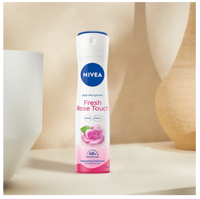 Deodorant spray Nivea Fresh Rose Touch, 150 ml [3]