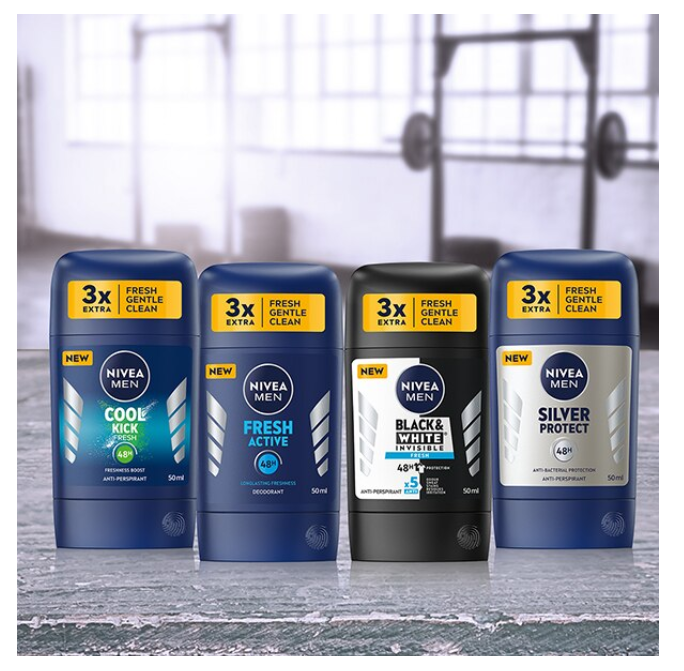 Deodorant Stick pentru barbati,Nivea Fresh Active, 50 ml [2]