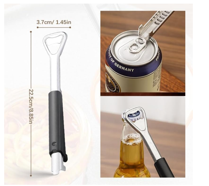 Deschizător de Capace Ergonomic, 2 buc,  – Ideal pentru Persoane cu Artrită sau Mobilitate Redusă, antiderapant, Design Practic pentru Economisirea Efortului [3]