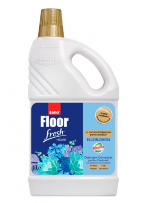 Detergent Concentrat de Pardoseli Sano Floor Fresh Blue Blossom, 1 l [2]