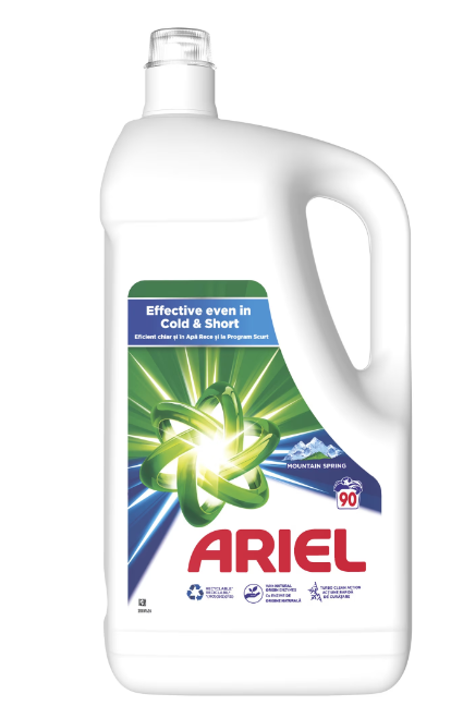 Detergent de rufe lichid Ariel Mountain Spring, 90 spalari, 4.5L [2]