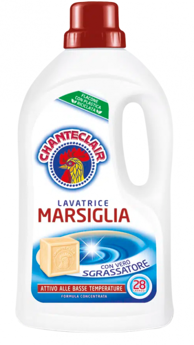 Detergent Lichid de Rufe, Chante Clair, Marsiglia, 1260 ml, 28 spalari