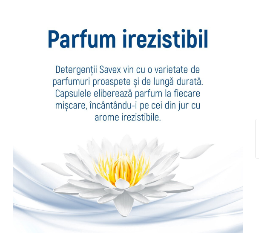 Detergent lichid SAVEX 2IN1 WHITE, 20 spalari, 1.1L [4]