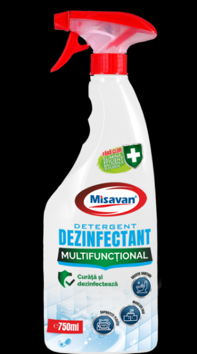 Dezinfectant multisuprafete Misavan 750ml, 8002100250143 [2]