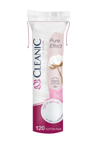 Dischete demachiante Cleanic Pure Effect, 120buc [2]