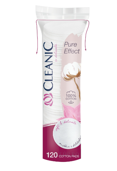 Dischete demachiante Cleanic Pure Effect, 120buc [5]